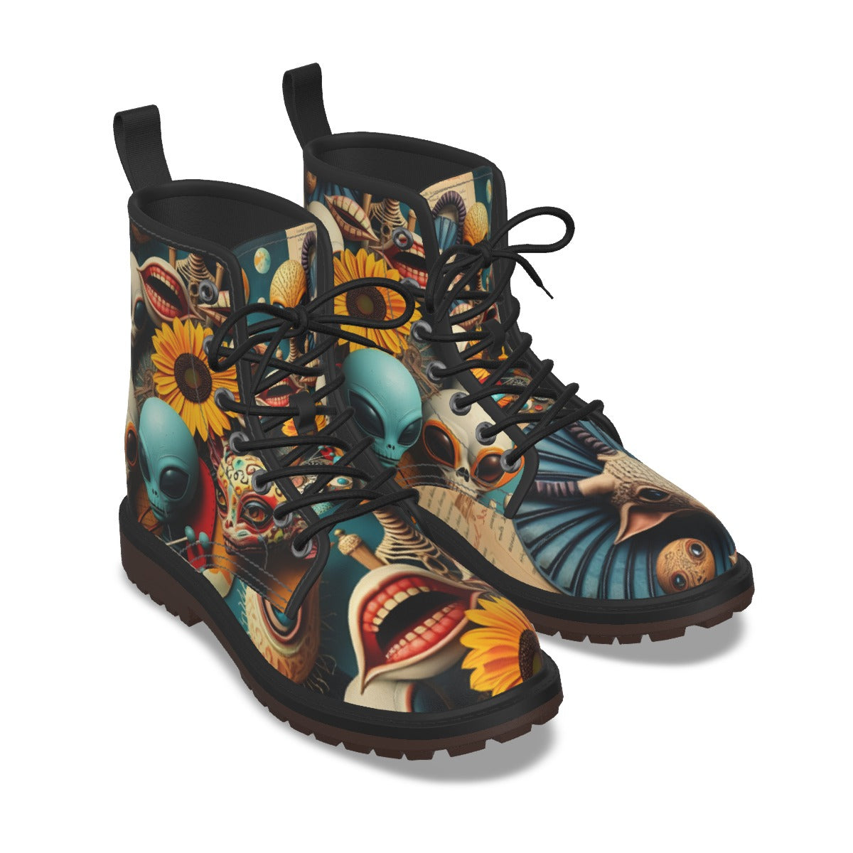 Alien Chatter Men's Not Martin's Short Boots