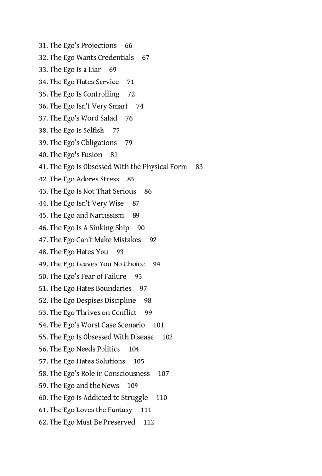 The Machinations Of Ego
