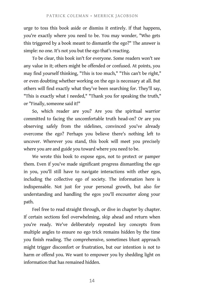 The Machinations Of Ego