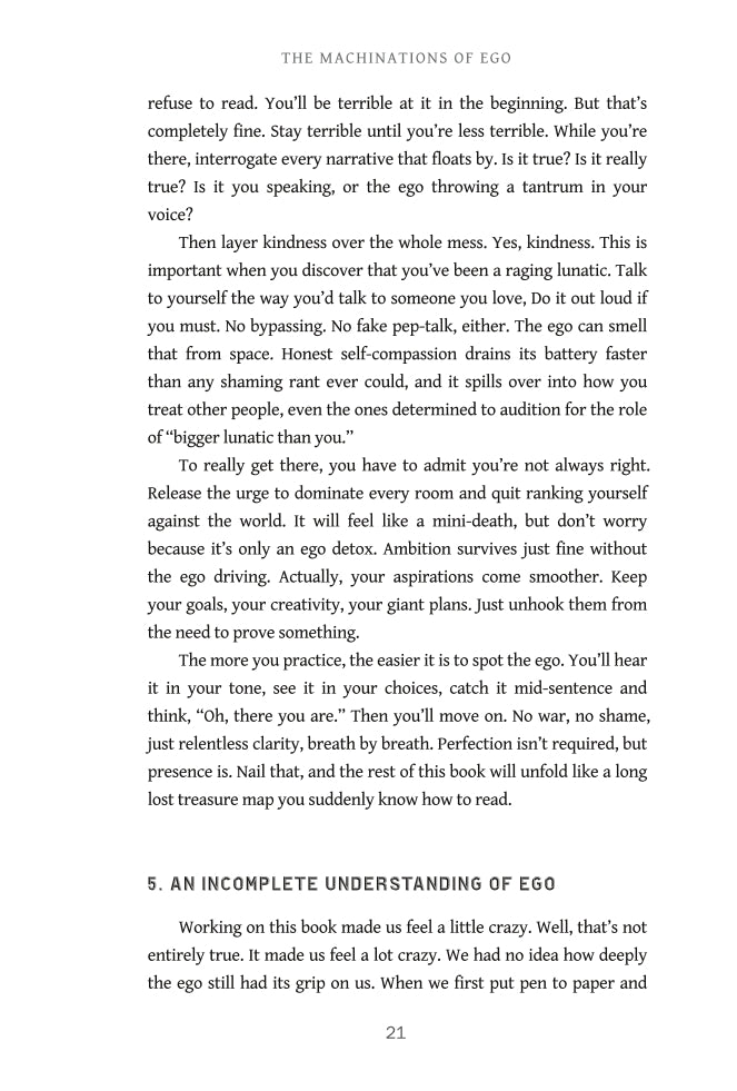 The Machinations Of Ego