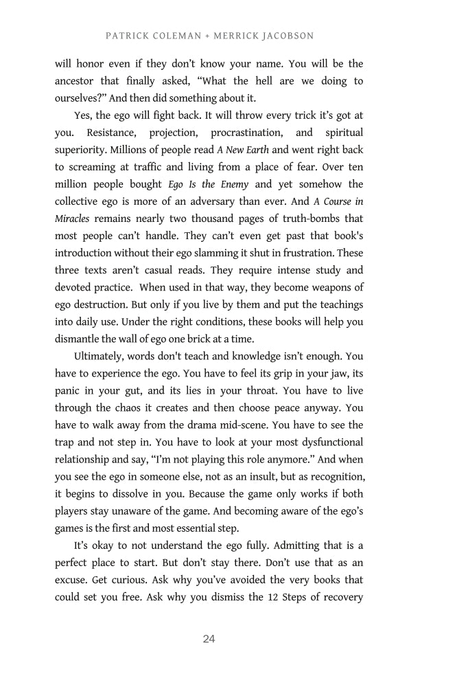 The Machinations Of Ego