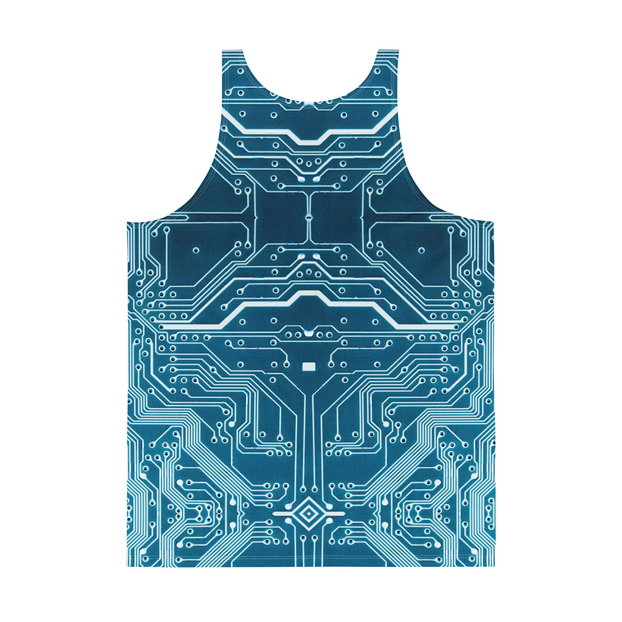 Arcturian Circuitry Tank Top - Plug Into The Higher Grid
