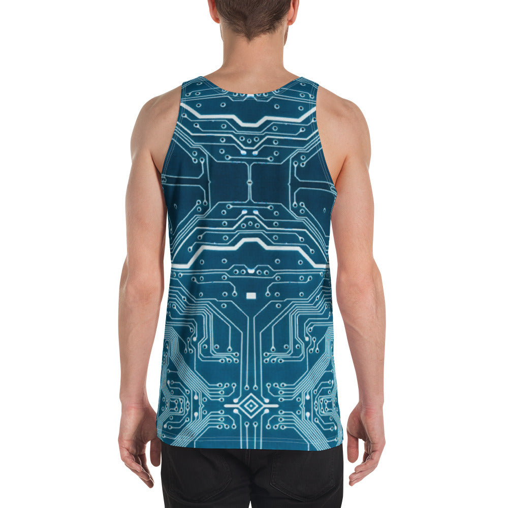 Arcturian Circuitry Tank Top - Plug Into The Higher Grid