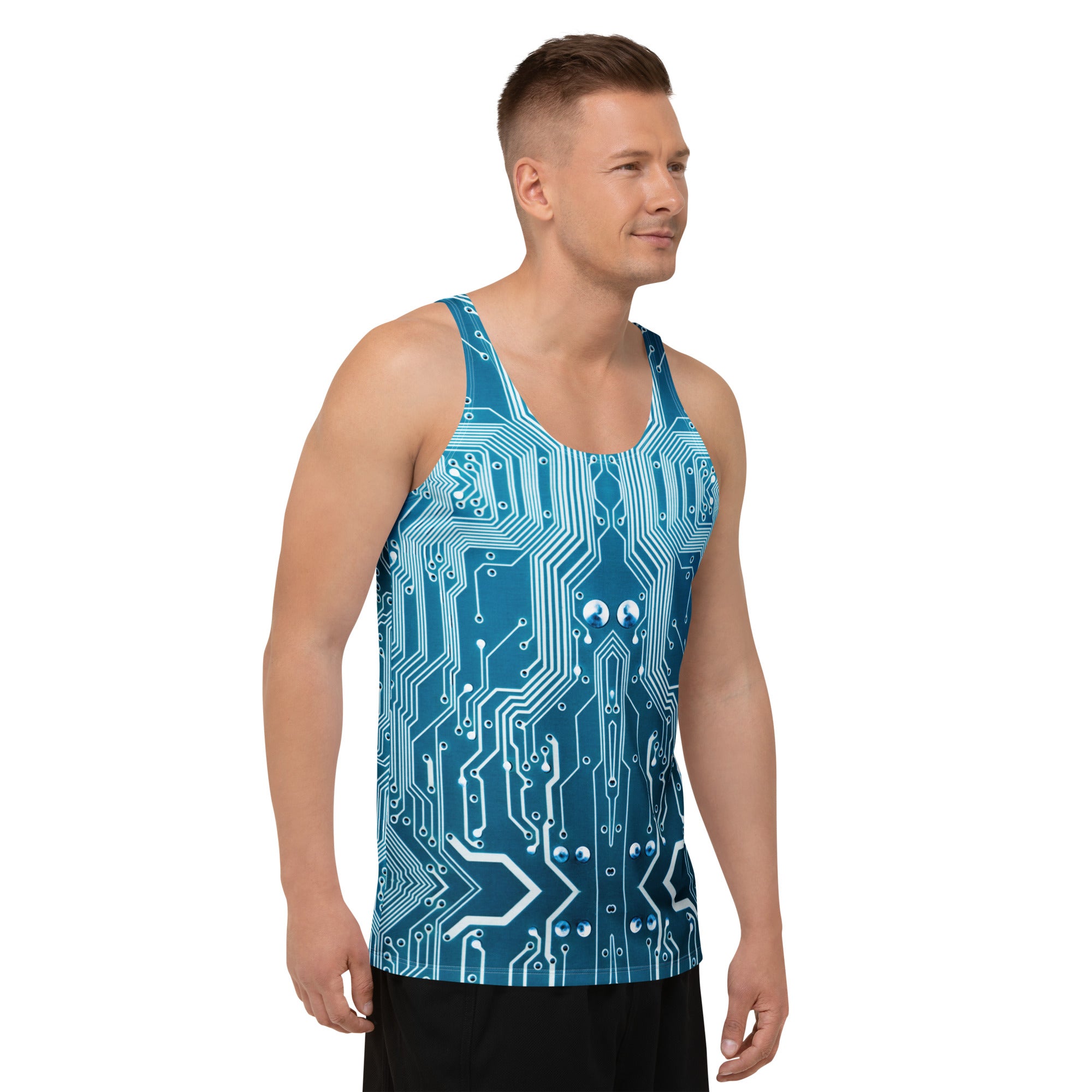 Arcturian Circuitry Tank Top - Plug Into The Higher Grid